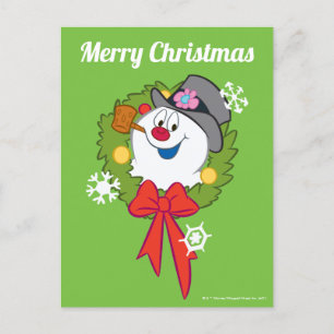 Postal Festiva Frosty the Snowman™   Esguince de Escarcha