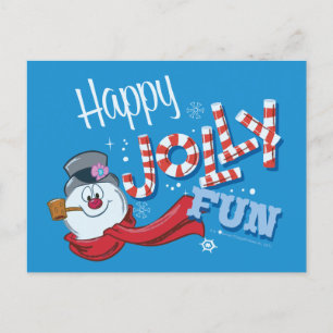 Postal Festiva Frosty the Snowman™   Happy Jolly Fun
