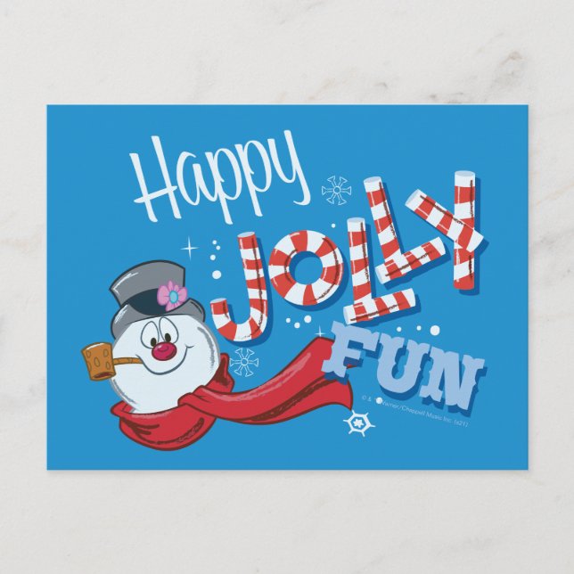 Postal Festiva Frosty the Snowman™ | Happy Jolly Fun