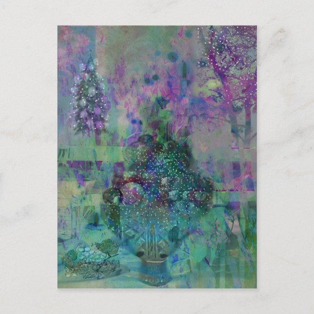 Postal Festiva Fruta de los Navidades derrochados por el azúcar (Anverso)