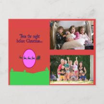 Fue la noche antes de los Navidades