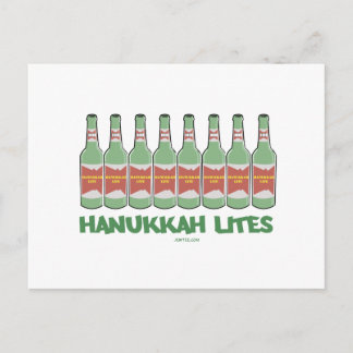 POSTAL FESTIVA FUNNY CHANUKAH HANUKKAH LITES GIFS