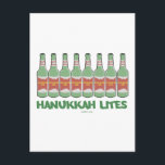 POSTAL FESTIVA FUNNY CHANUKAH HANUKKAH LITES GIFS<br><div class="desc">DIGAN ESTOS REGALOS DE HANUKKAH LITES A SUS BEBIDORES FAVORITOS QUE APRECIAN EL HUMOR JUDÍO.</div>