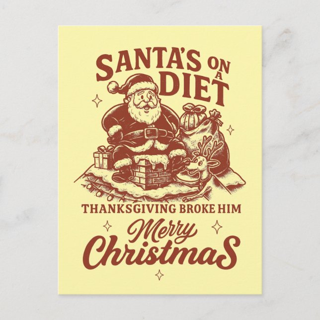 Postal Festiva Funny Christmas  (Anverso)