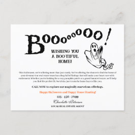 Postal Festiva Funny Halloween Real Estate