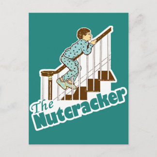 Postal Festiva Funny Navidades Nutcracker