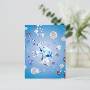 Postal Festiva Galaxia Diamante 4