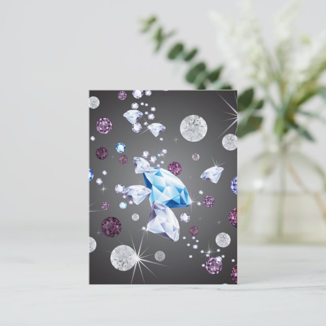 Postal Festiva Galaxia Diamond 5 (Anverso de pie)