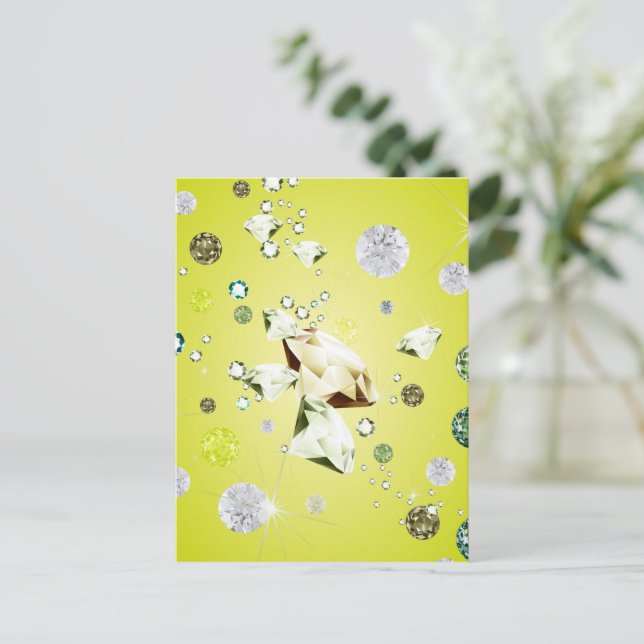 Postal Festiva Galaxia Diamond 8 (Anverso de pie)