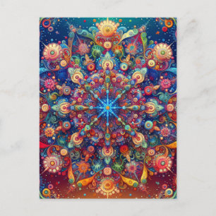 POSTAL FESTIVA GALAXY STAR