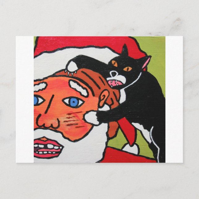 Postal Festiva Garras de Gracie (Anverso)