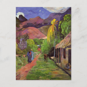 Postal Festiva Gauguin - Carretera en Tahití