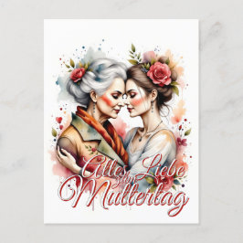 Postal Festiva Geborgenheit & Liebe - Zum Muttertag alles Liebe!