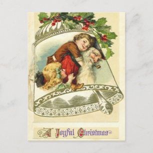 Postal Festiva German Santa Christmas Postcards