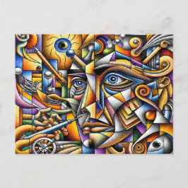 Postal Festiva Gesicht