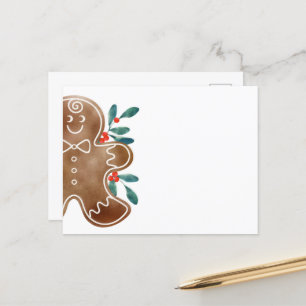 Postal Festiva Gingerbread Berry