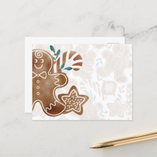 Postal Festiva Gingerbread Berry