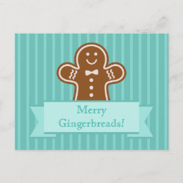 Postal Festiva Gingerbread Hugs