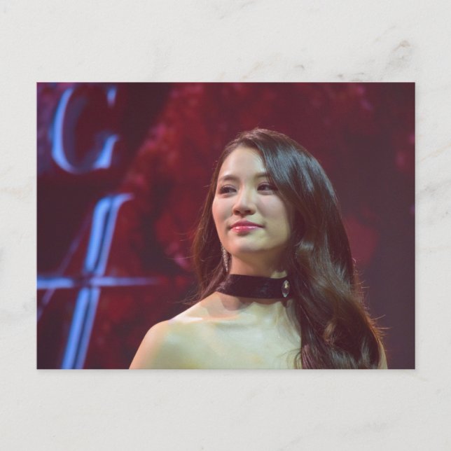 Postal Festiva Ginny Natnicha (Anverso)