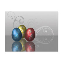 Glamour Eggs de Pascua - Postcard