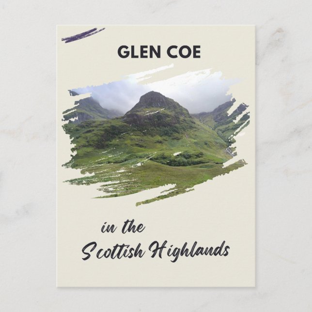 Postal Festiva Glen Coe  (Anverso)