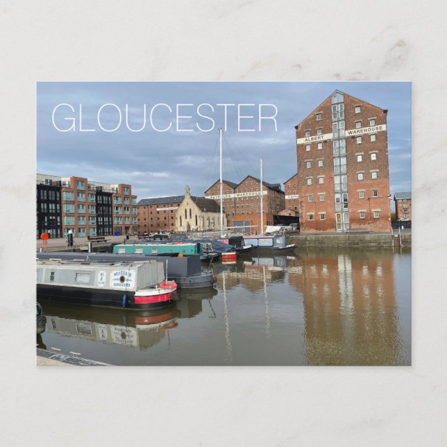 Postal Festiva Gloucester (Anverso)