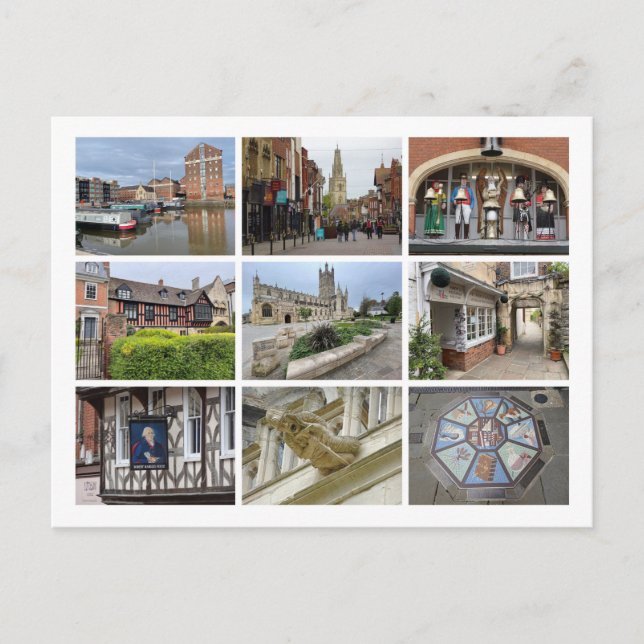 Postal Festiva Gloucester (Anverso)