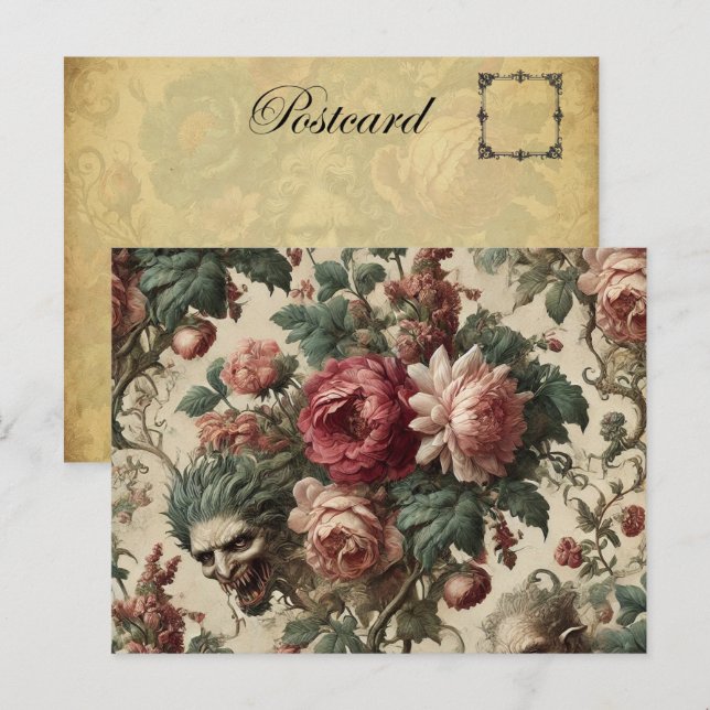 Postal Festiva Goblin Couriers - Victoria gótica (Anverso / Reverso)