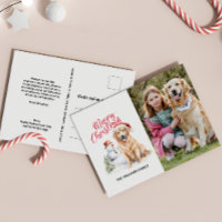 GOLDEN RETRIEVE SANTA NAVIDADES FOTO ÚNICA