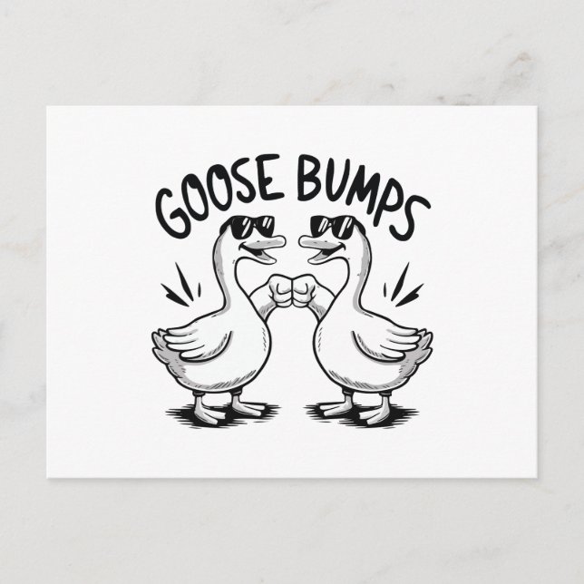 Postal Festiva Golpes de ganso (Anverso)