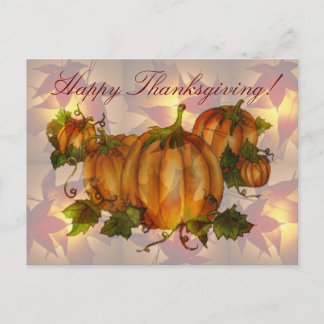 POSTAL FESTIVA GRACIAS POR EL PARCHE DE PUMPKIN DE SHARON SHARPE