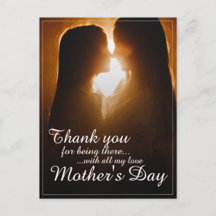 Postal Festiva Gracias por estar aquí – Día de la Madre