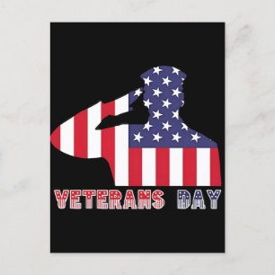 Postal Festiva Gracias por su Servicio: Día del Veterano 2025