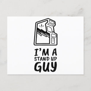 Postal Festiva Gracioso videojuego de retro gamer Arcade Viejo Co