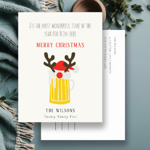Postal Festiva Gracioso y maravilloso momento para los Navidades 