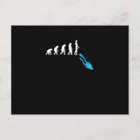 Gráfico divertido del buceador del buceo con