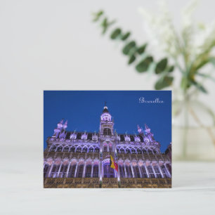 Postal Festiva Gran Plaza de Bruselas