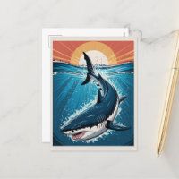 Gran Poster del Tiburón Blanco