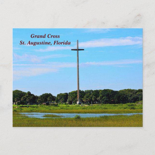 Postal Festiva Grand Cross St. Augustine, Florida (Anverso)