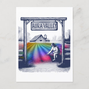 Postal Festiva Granja del Valle de Aura