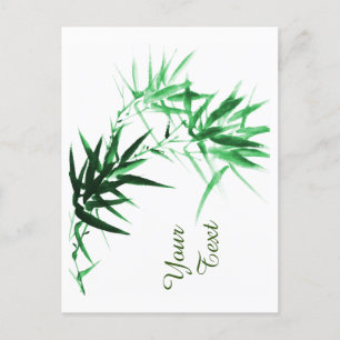 Postal Festiva Green Bamboo Twig