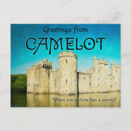 Postal Festiva Greetings from Camelot Postcards