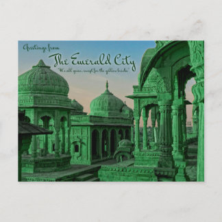 Postal Festiva Greetings from the Emerald City Postcards