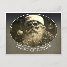 Postal Festiva Grim Navidades - Skeleton Santa 65609