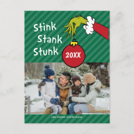 Postal Festiva Grinch | Huele Hedor Hediondo