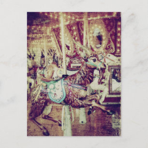 Postal Festiva Grunge Merry-Go-Round Goat