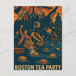 Postal Festiva Guerra de Independencia 1773 Estados Unidos Una na
