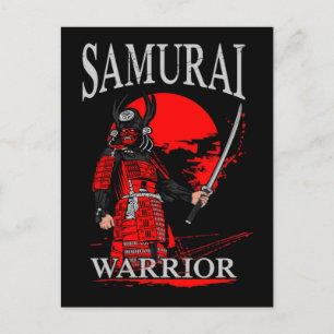 Postal Festiva Guerrero Samurái Blade: Batalla de Trazo Audaz Pro