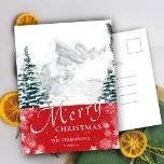 Postal Festiva Guión de Moda de Bokeh<br><div class="desc">Postal de vacaciones Minimalista con guión de Moda Bokeh. ¡Les deseo a todos Feliz Navidad y Feliz Año Nuevo!</div>