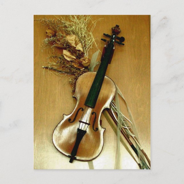 Postal Festiva Haga un ruido alegre (Anverso)